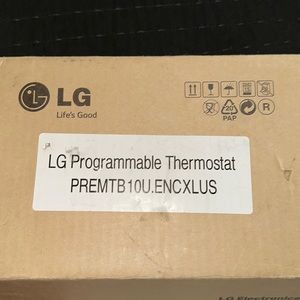 LG programmable thermostat